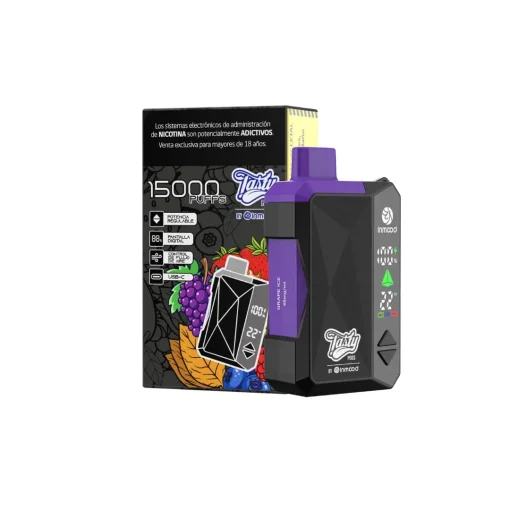 TASTY PODS 15000 Puff Kit - Grape Ice - Imagen 2