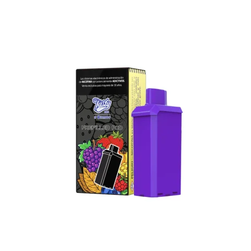 Recarga Tasty Pod 15K – Pod Desechable 15000 Puffs 16ml - Grape Ice - Imagen 2