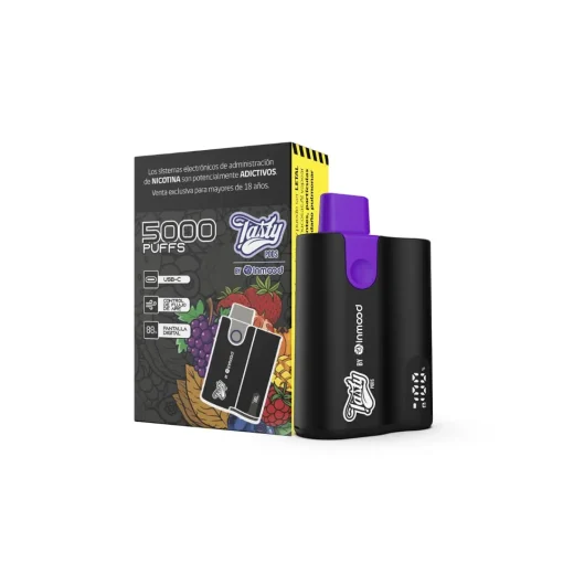 TASTY PODS 5000 Puff Kit - Grape Ice - Imagen 2