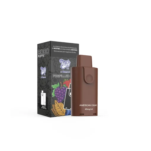 Recarga Tasty Pod 5K – Pod Desechable 5000 Puffs 10ml - American Cigar - Imagen 2